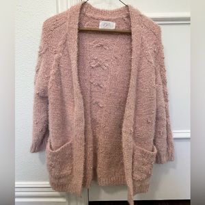 Zara Kids Open Front Long Cardigan